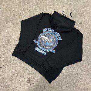 Black and Blue Munson Yamaha Hoodie